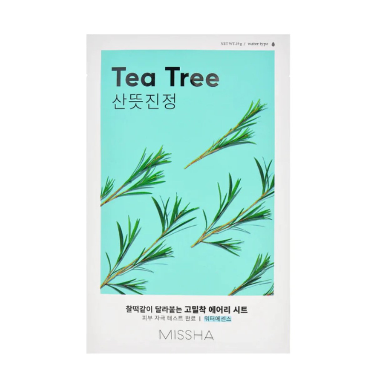 Missha Airy Fit Sheet Mask Tea Tree — packshot face